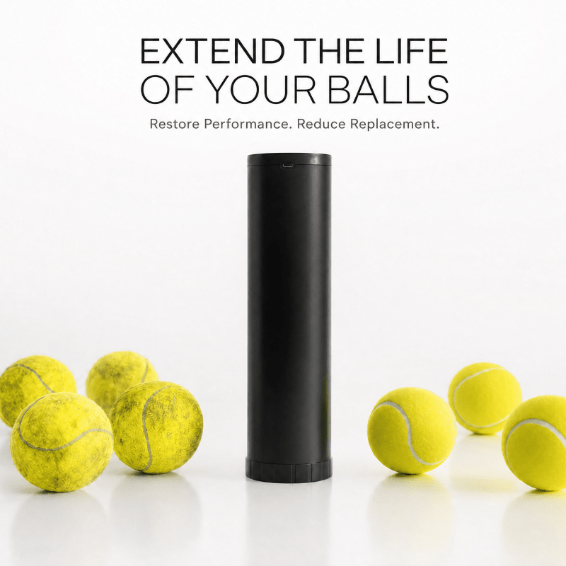 Velox ball restorer extends the life of your tennis balls