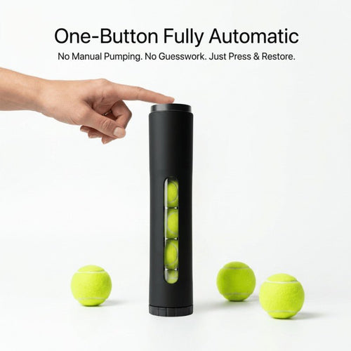 4-Ball Capacity | Velox Automatic Tennis Ball Restorer for Tennis & Padel – 2nd Generation | Restores Up to 29 PSI -Velox-sport