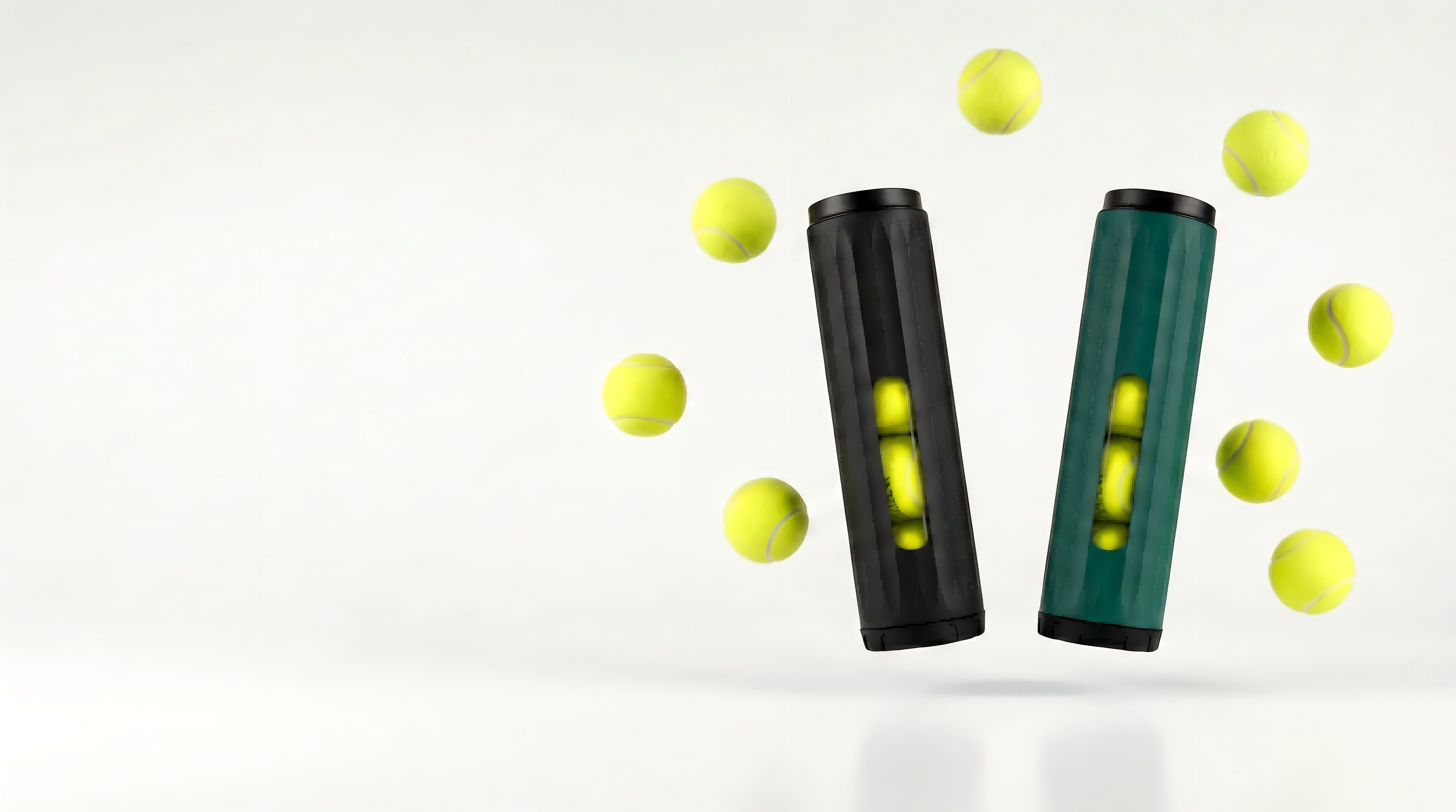 Velox Tennis & Padel Ball Pressurizer, automatic rechargeable ball restorer to bring dead tennis balls back to life, restore bounce up to 29 PSI, 3-ball holder, USB-C charging, eco-friendly tennis ball saver