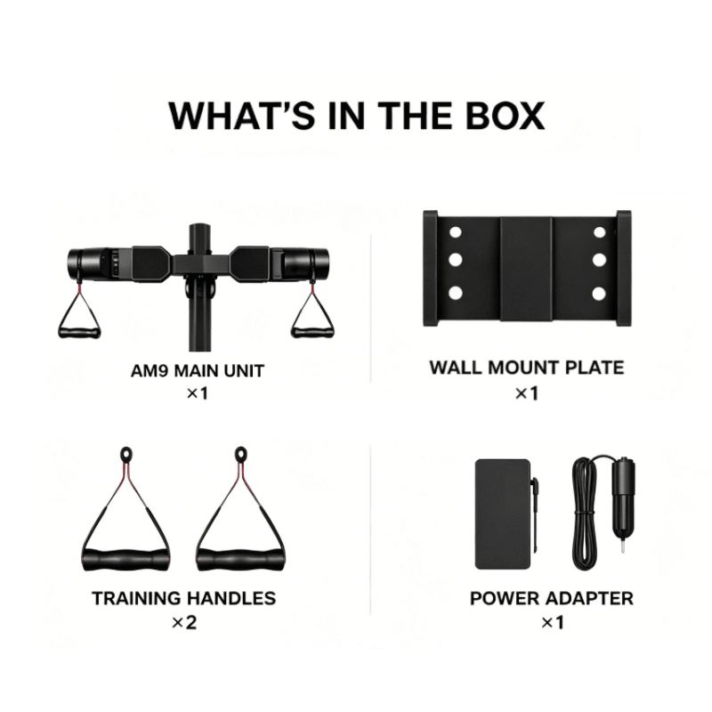 AM9 Smart Home Gym System – Portable All - in - One Digital Resistance Trainer - Velox - sport